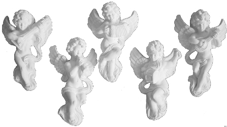 Set of 5 Medium Angels